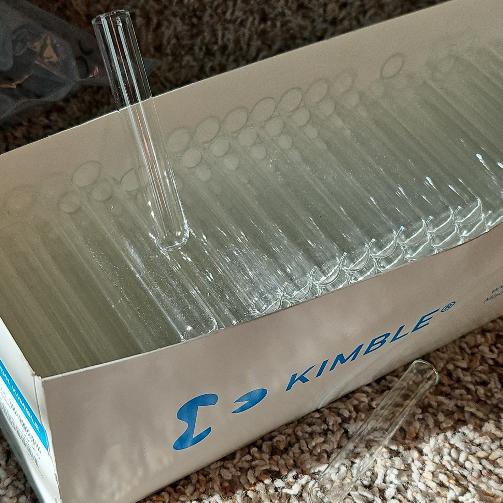 Duran Wheaton Kimble Borosilicate Glass Test Tubes 12x75mm 1pc Laboratory