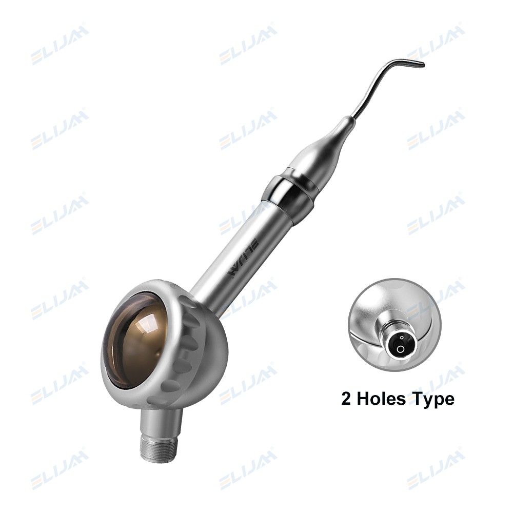 Dental Air Polisher Flow Teeth Polishing Handpiece Hygiene Prophy Jet 2/4 Holes