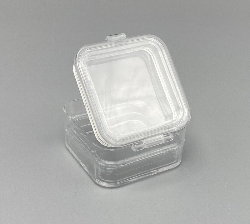 50 PCS Denture Cases Dental Veneers Hinged Display Jewelry Storage Box Membrane