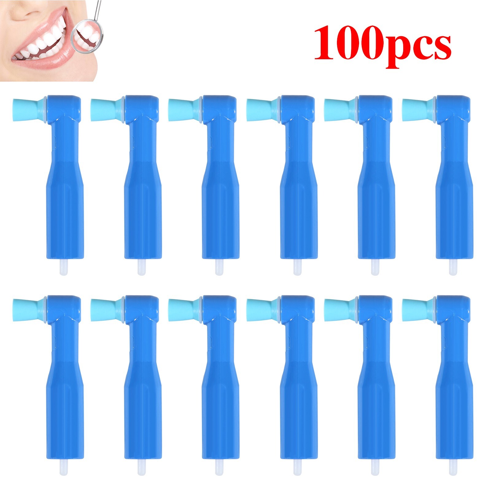 Dental Disposable Prophy Angles Cups Contra Angle Firm Cups Latex Free