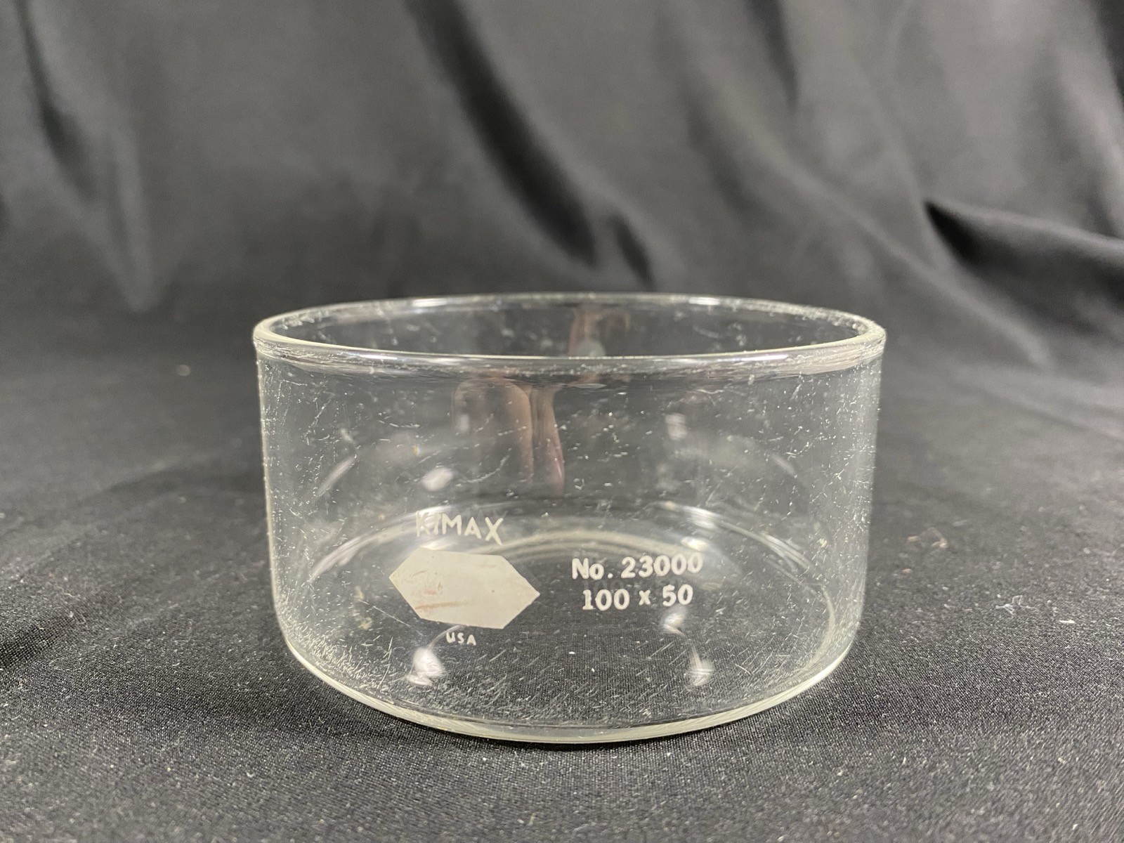 KIMBLE KIMAX Glass Crystallizing Storage Dish 100 x 50 340mL No. 23000-10050