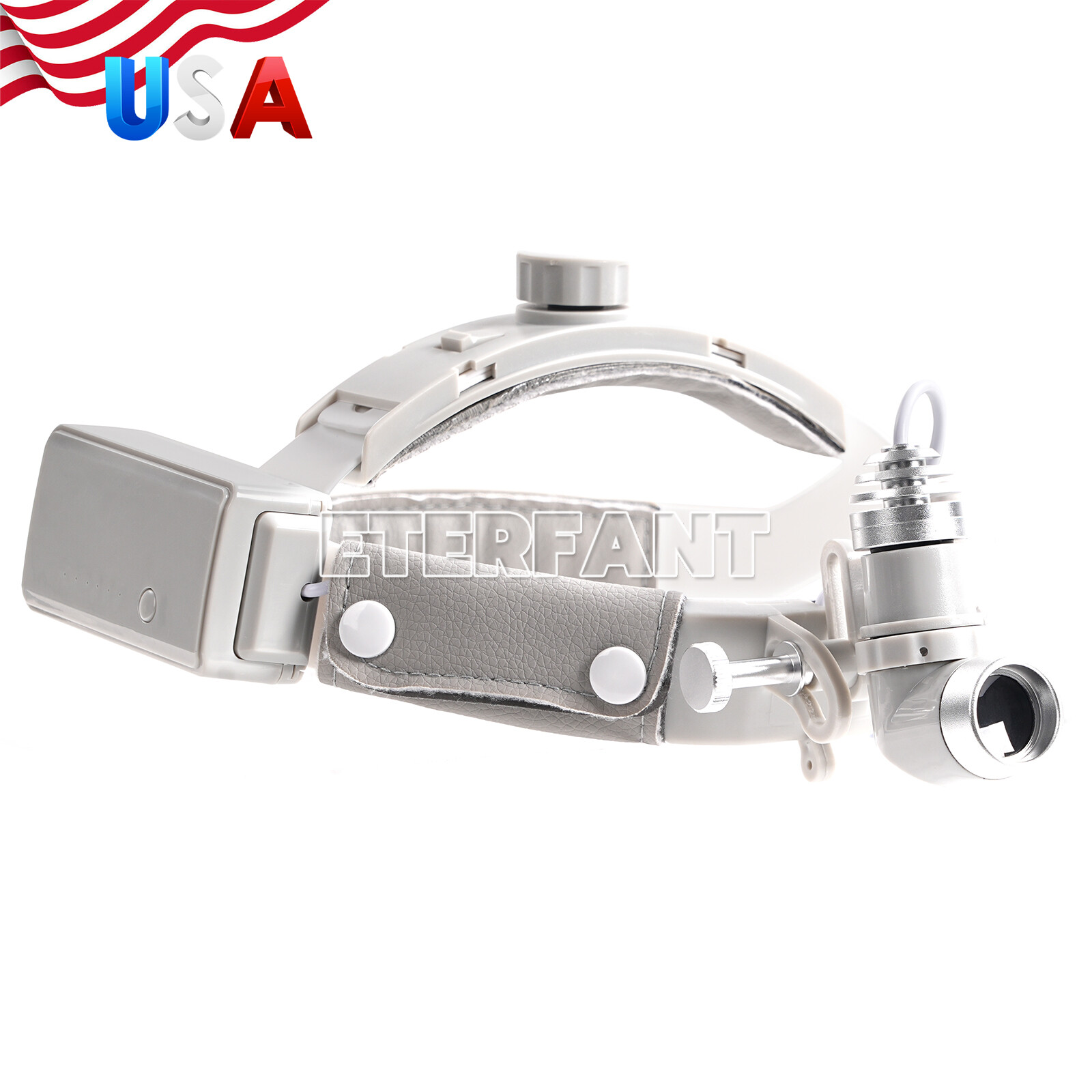 10W LED Dental Medical Headband Head Light Good Light Spot ENT Specific Headlamp