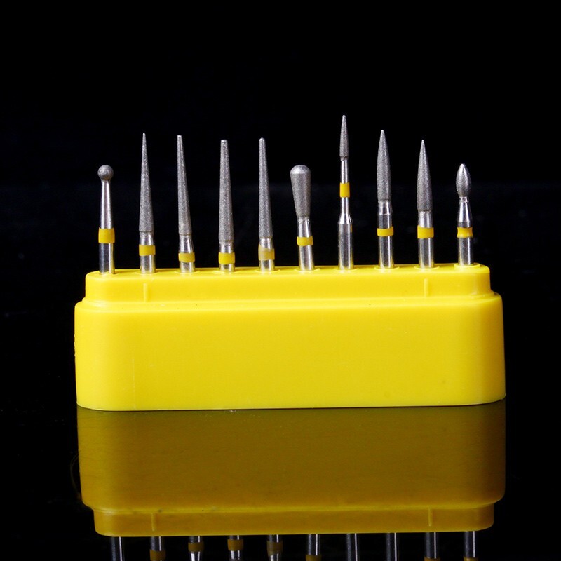 AZDENT Dental Diamond Burs FG-105 Ceramics/Composite Polishing Kit High Speed