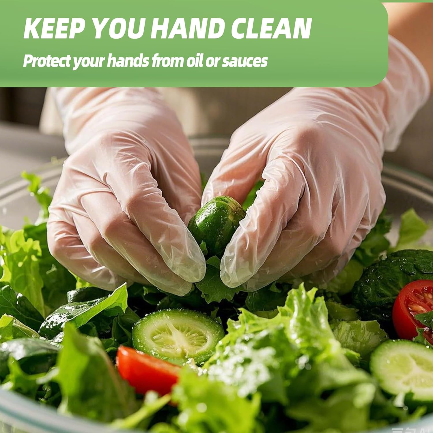 Disposable Cooking Gloves for Food Prep, Handling and Serving, Kitchen Food S…