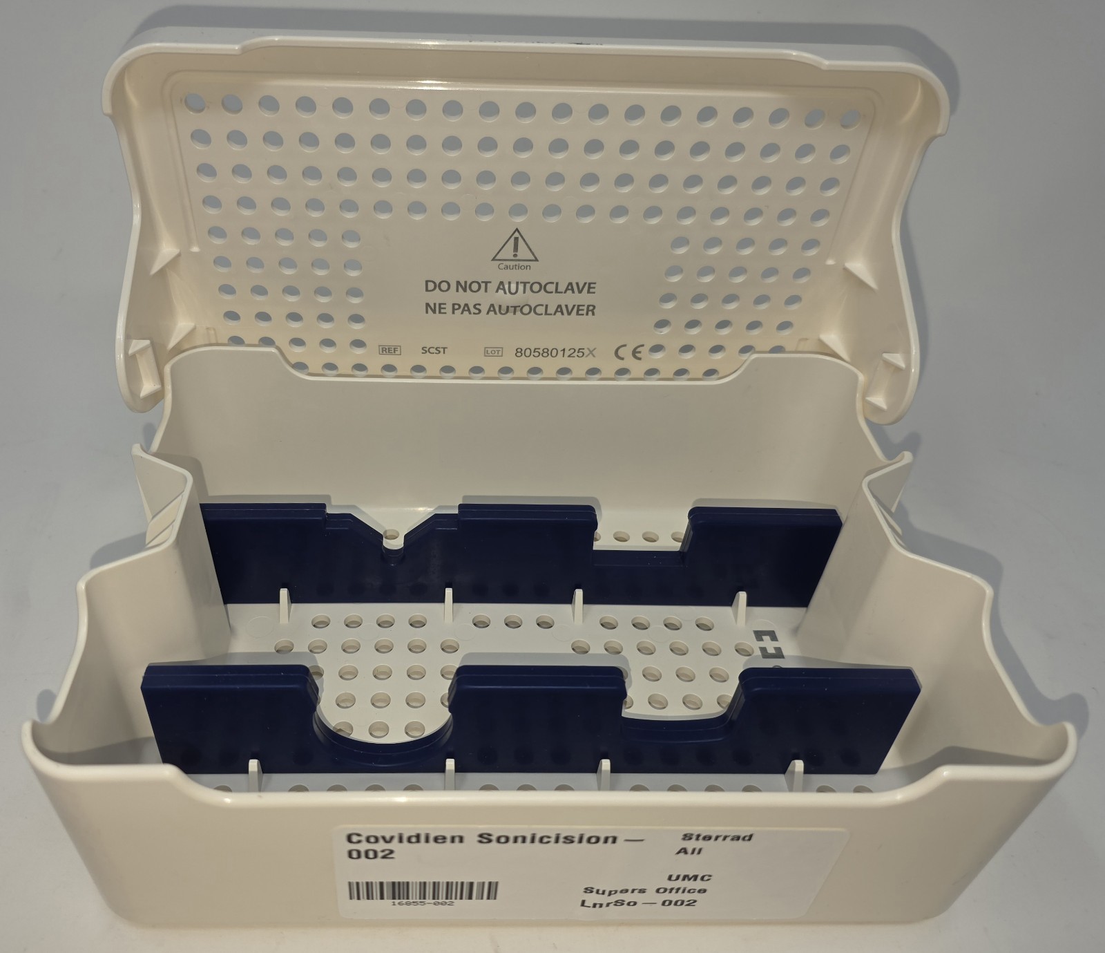 Covidien SCST Sonicision Sterilization Case – Free Shipping!!!