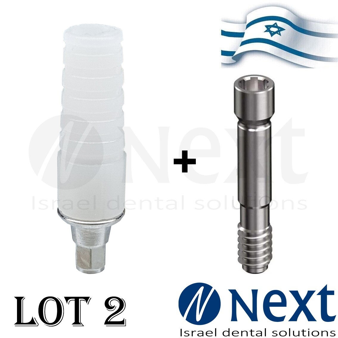 Lotx2 UCLA Abutment Chrome Cobalt base Neo GM Dent Grand Morse Hex CrCo