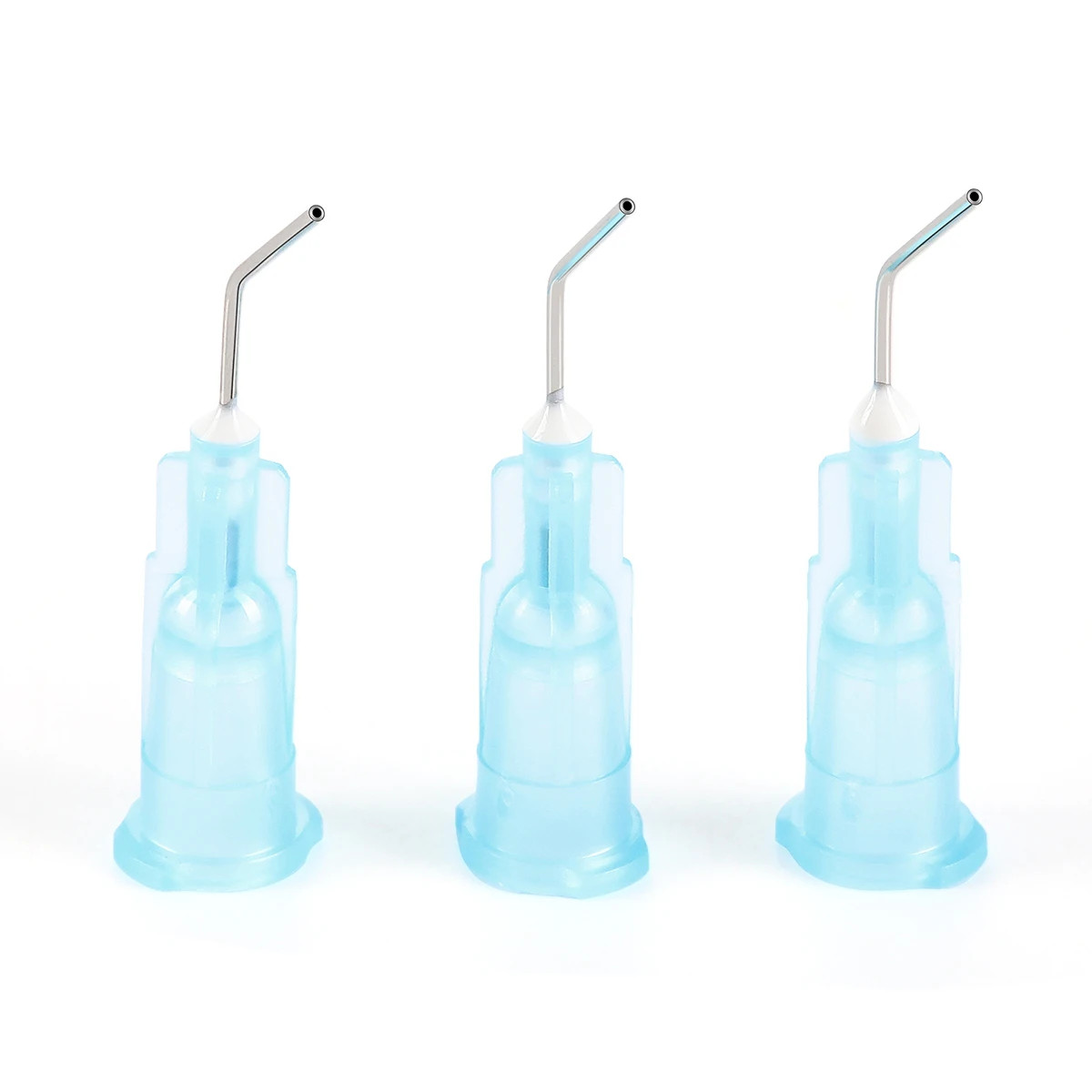 Dental Pre Bent Tips for Etch Gel Composite Flow Applicator 200PCS