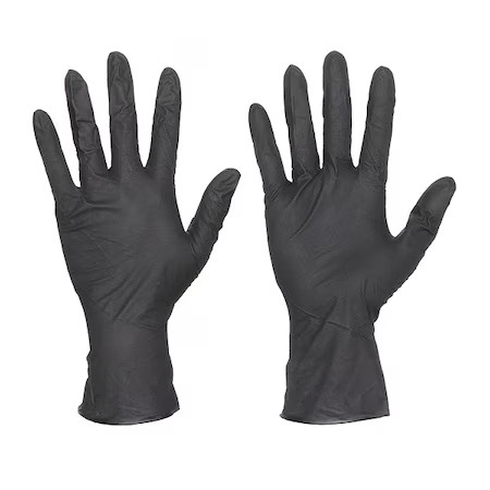 Mcr Safety 6060Xxl Nitrishield 6060, Disposable Gloves, 3.7 Mil Palm, Nitrile,