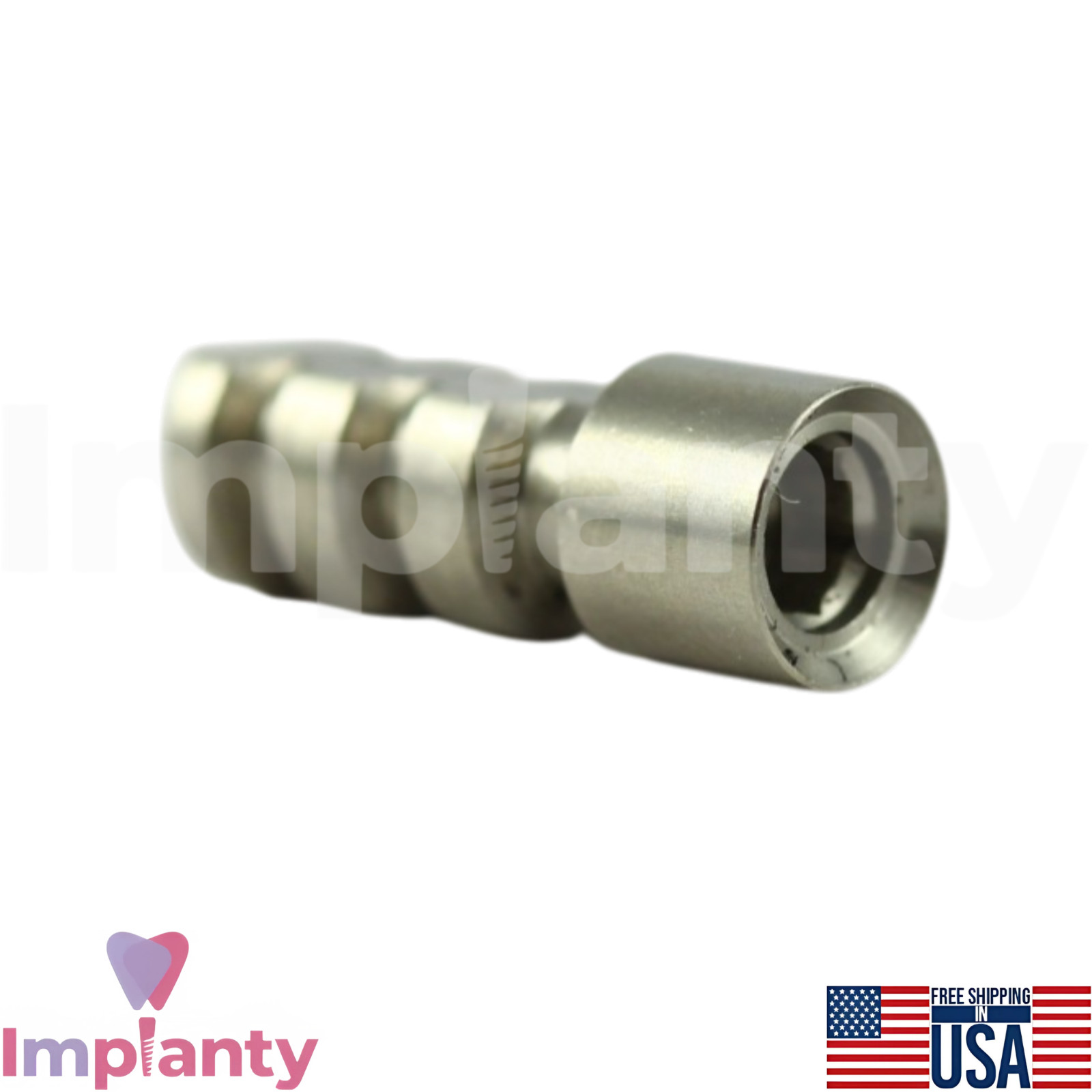 5x MIS® Seven Compatible Dental Fixture Analog Ø4.6mm Int Hex 2.45mm System