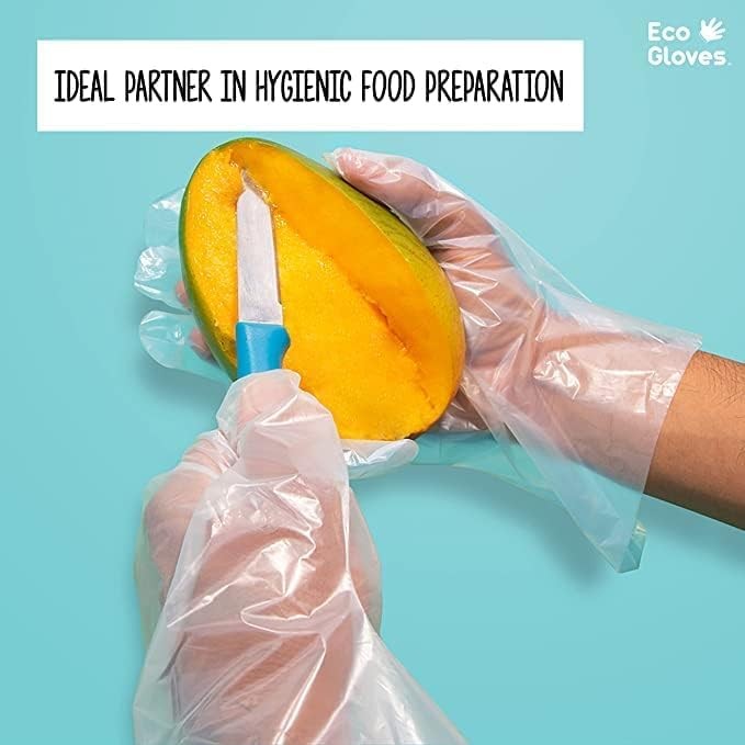 Plantbased Compostable Ecofriendly Gloves For Food Prep Cleaning
