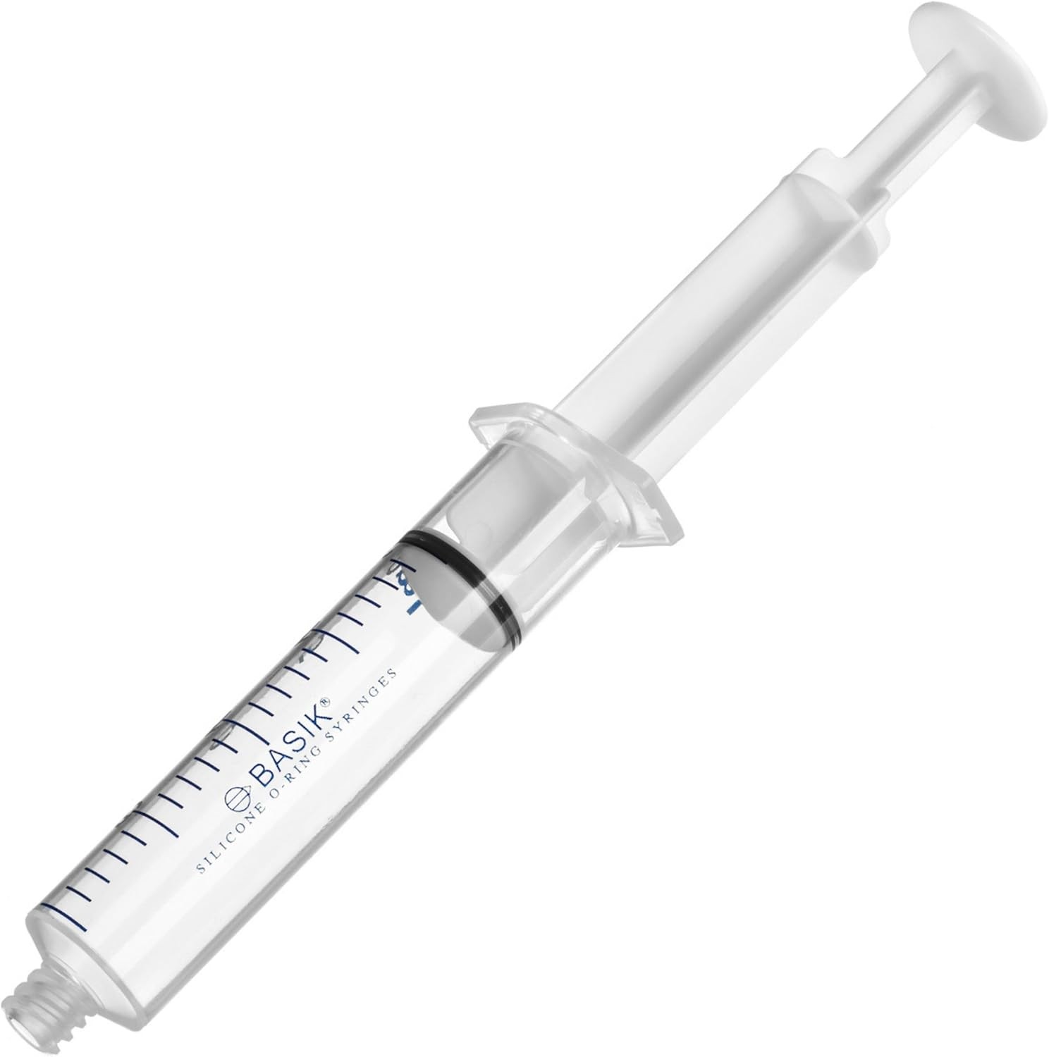 BASIK Silicone O-Ring Syringes, 20cc Compatible With ENFIT Connections,…