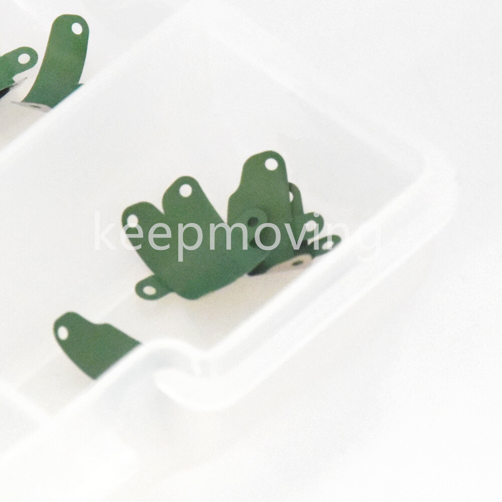 Dental Matrix Bands Non-Stick Composite Matrices Green Teflon Coating Matte