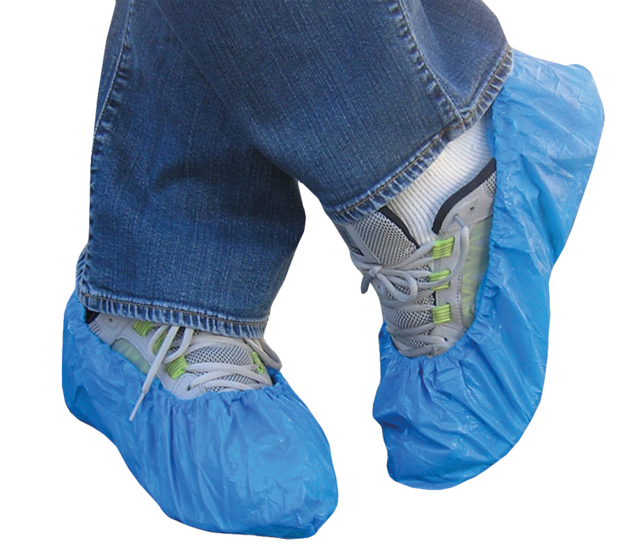 300Pcs Disposable Shoe Covers Non-woven Non-Slip Water Resistant Dust ISO Cert.
