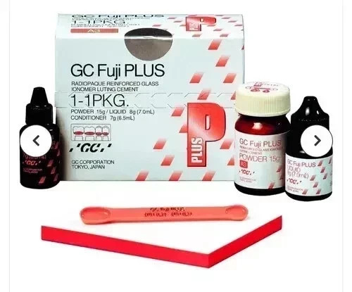 Dental GC FUJI PLUS Hi Strenghth Glass Iono-mer Posterior Cement Radiopaque( FS