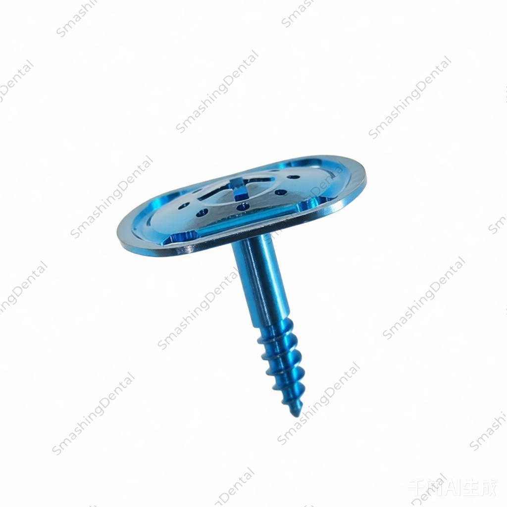 Dental GBR Thread Tent Screw Pole Guide Regeneration Tenting Screws 8x10mm