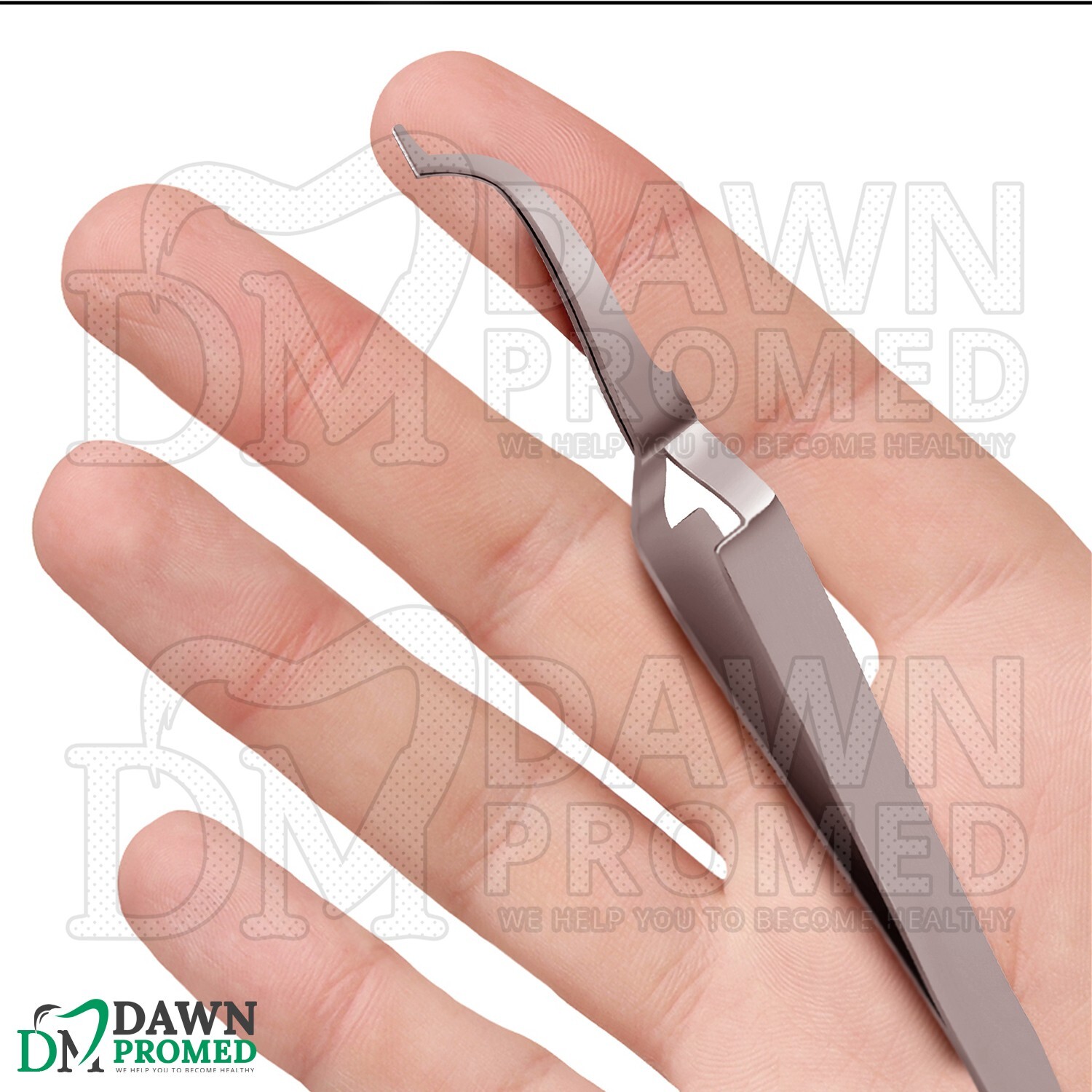 3 Pcs Orthodontic Lingual Bracket & Buccal Tube Tweezer Dental Instrument Set