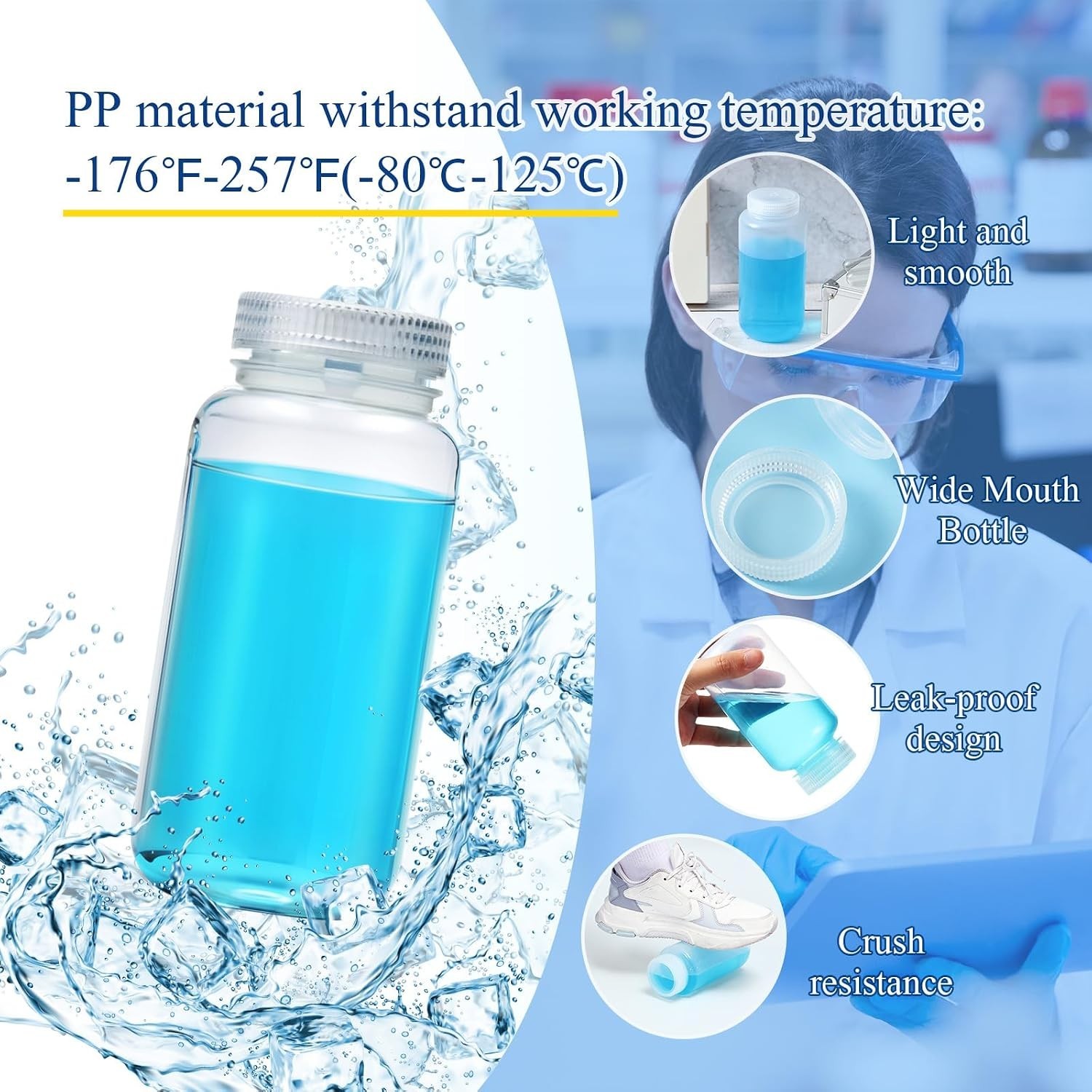 Leak Proof Plastic Containers 1000ml – Pack of 12