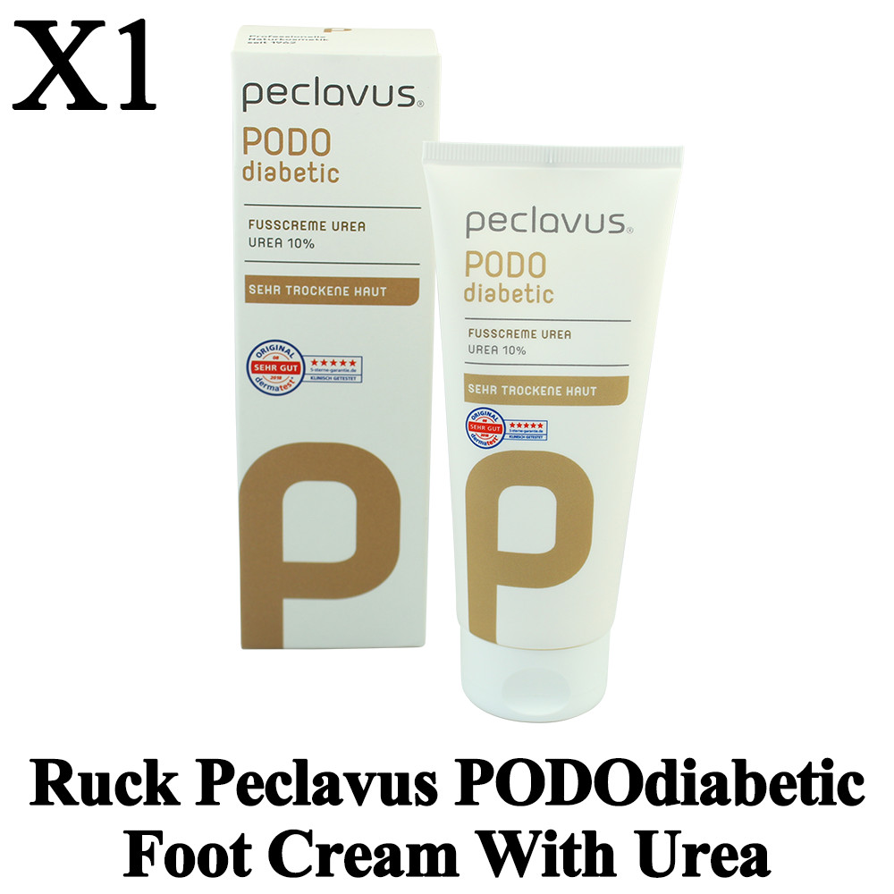 Ruck Peclavus PODOdiabetic Foot Cream With Urea Diabetic Moisture Sensitive Skin