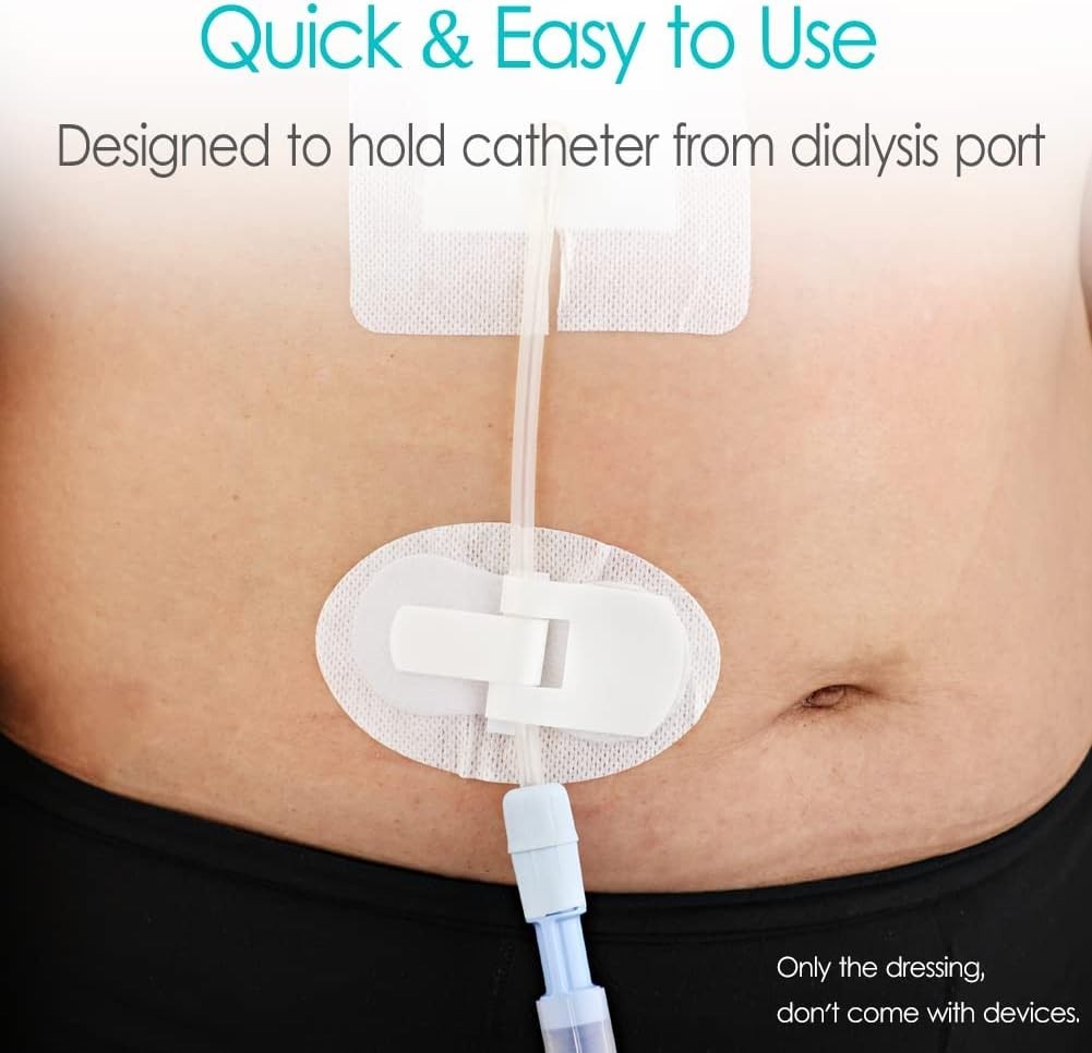 Hypoallergenic Adhesive Catheter Holders for Safe Tube Management