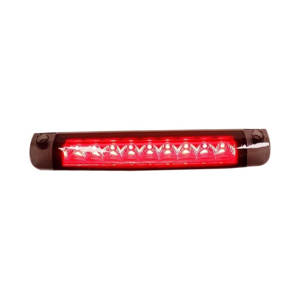 3rd Brake Light Smoked 3D Tube Black ABS Housing RAV4 06-12 Sequoia 08-20 Red