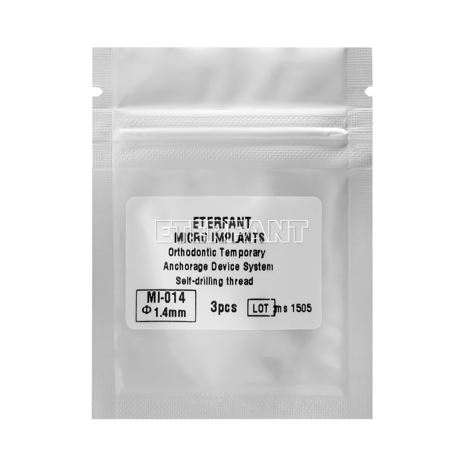 Dental Orthodontic Micro Implants Mini Screw Self-Drilling/Screwdriver