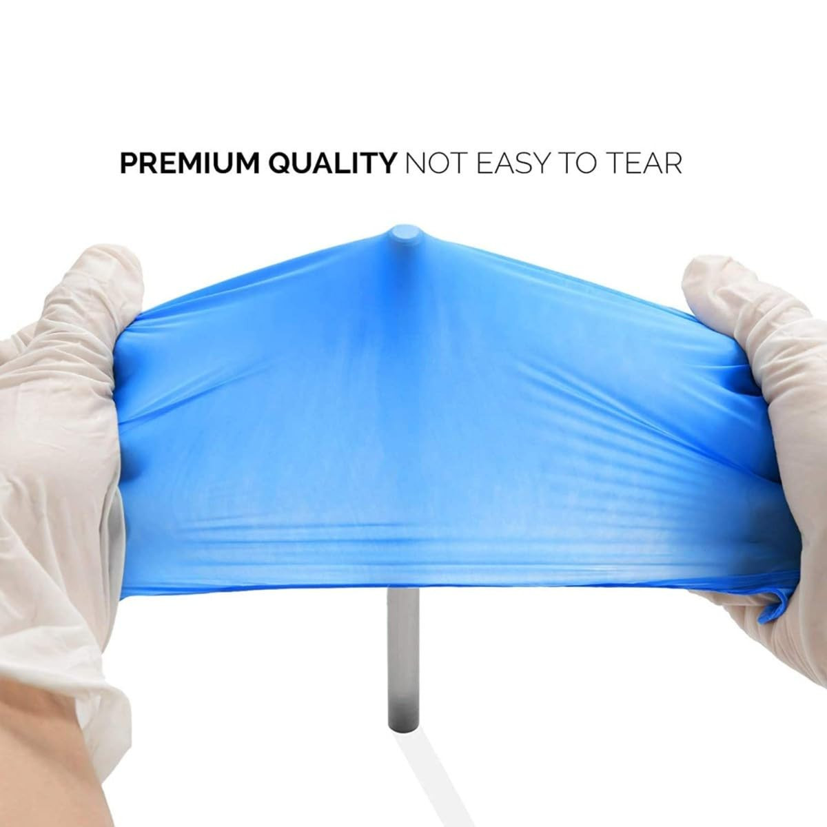 Basic Vinyl Exam Gloves, Latex-Free, Powder-Free, Disposable, Medium, Case of 1,