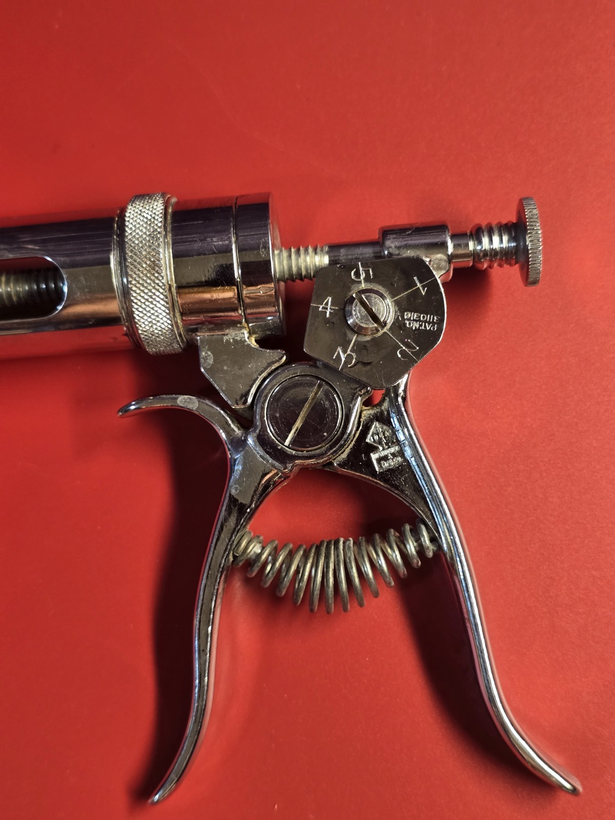 Henke Roux Automatic Veterinary Syringe Livestock Vaccinator Injector Vtg
