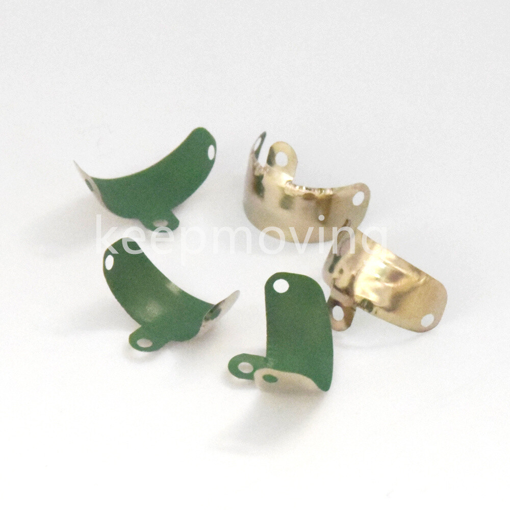 Dental Matrix Bands Non-Stick Composite Matrices Green Teflon Coating Matte