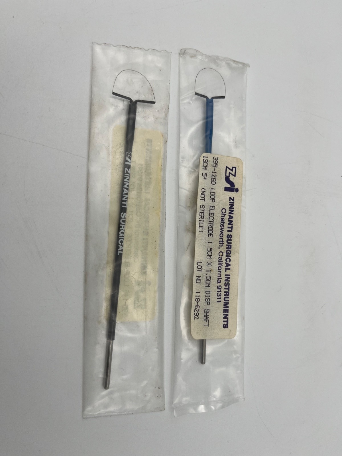 ZSI LEEP Radius Loop Electrodes LOT – 2.0cm x 1.2cm & 1.5cm x 1.5cm 5″ Shaft NOS