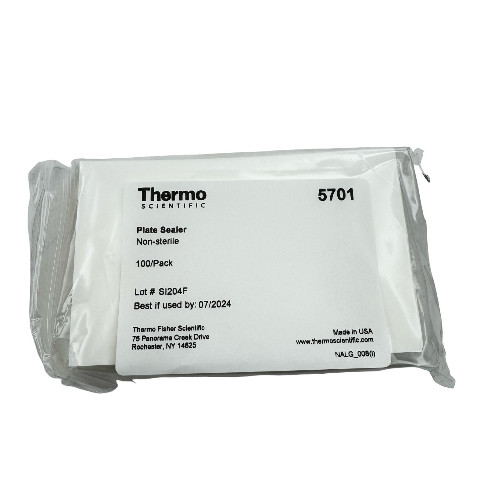 Thermo Scientific 5701 Plate Sealer – Non-Sterile (100 Pack) EXPIRED