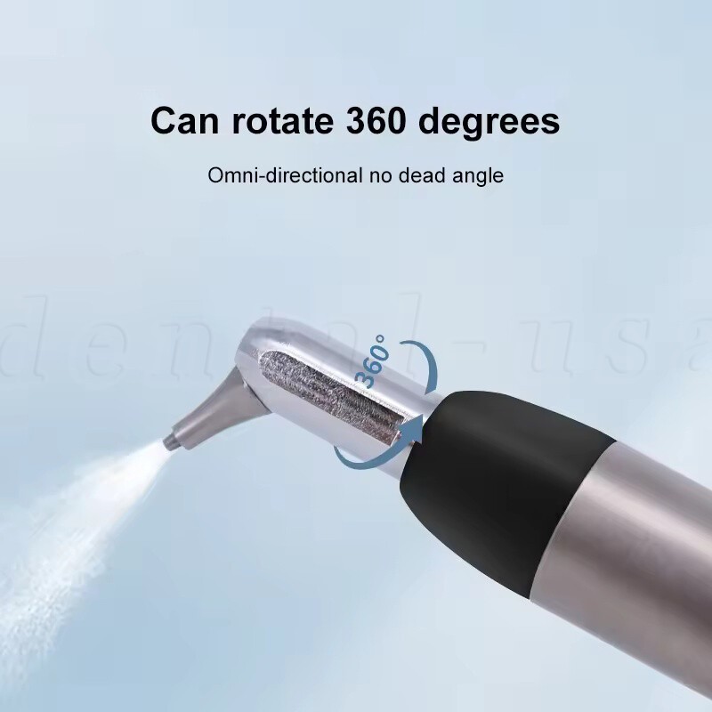 Dental Aluminum Oxide Micro Blaster Air Abrasion Polisher w Water Spray 4 Holes