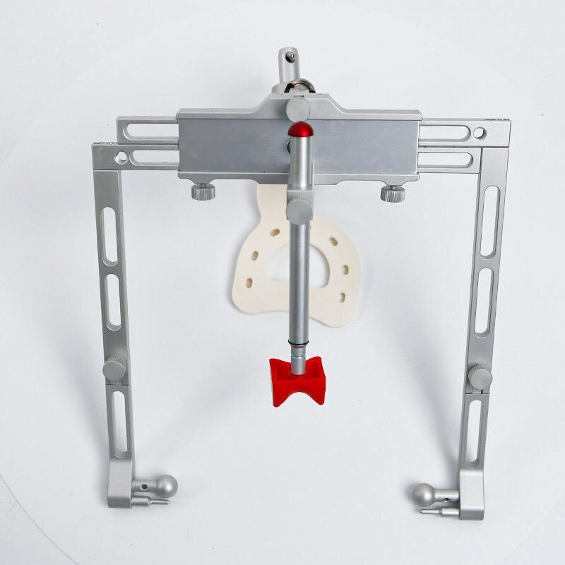 Dental Lab Fully Adjustable Articulator and Facebow Calibration Kit with Case