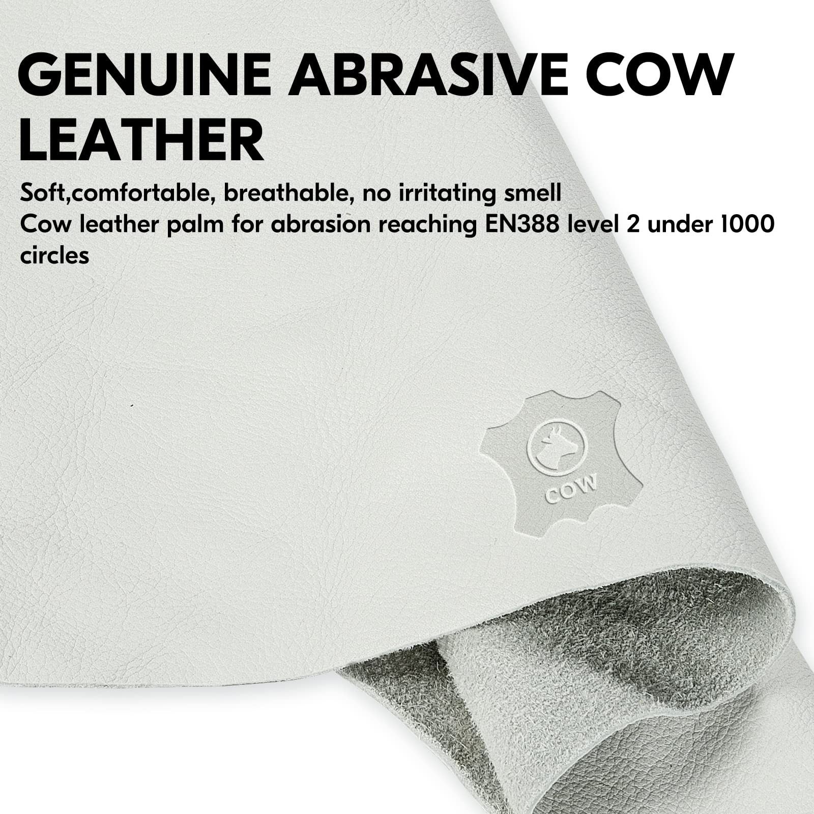 Vgo… Chainsaw 12-Layer Saw Protection On Both Hands Cow Leather Gloves 1