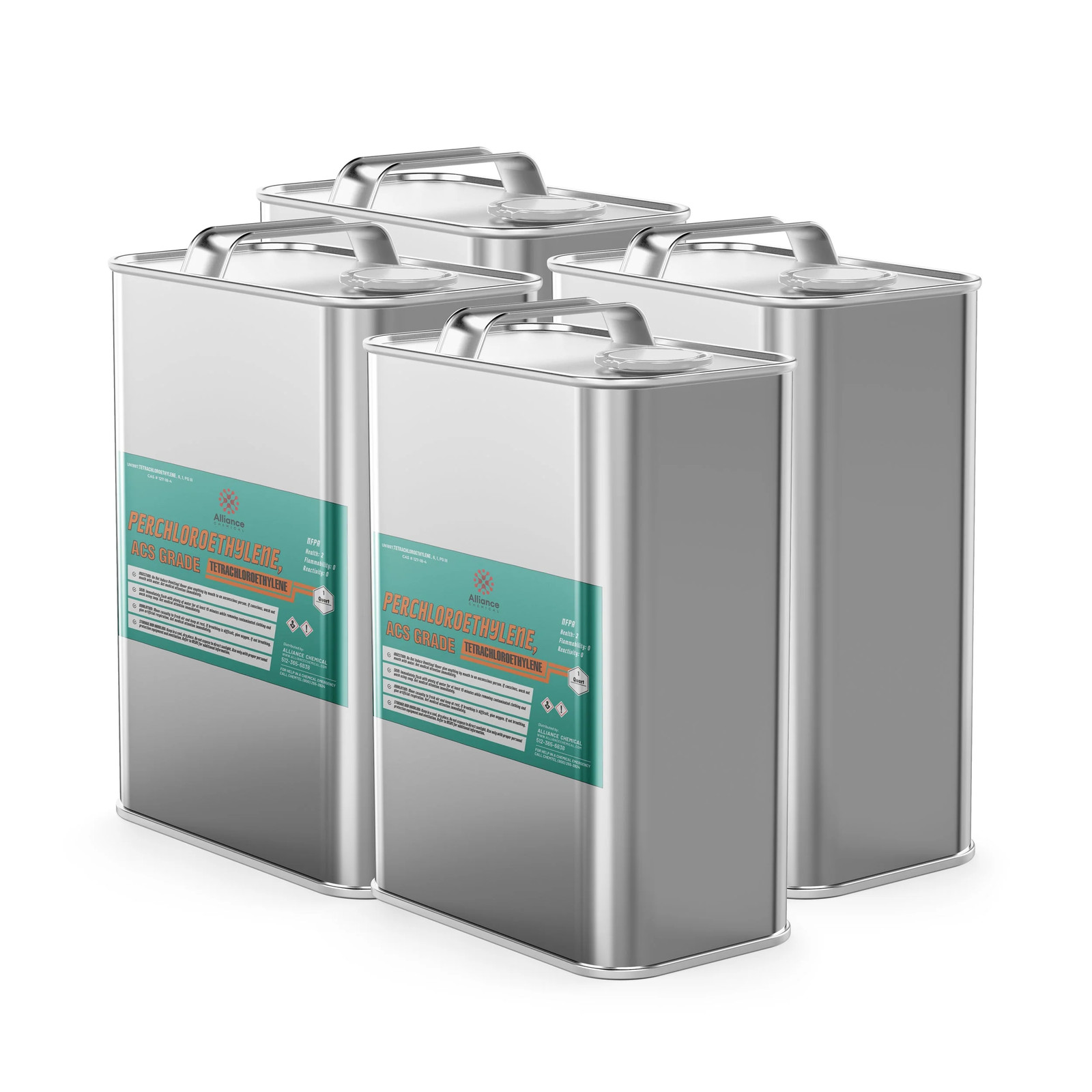 Perchloroethylene ACS Grade – 4 Quart Cans