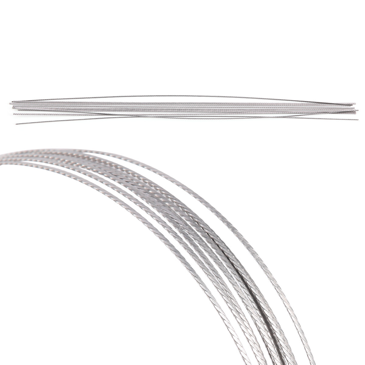 AZDENT 10Pcs/Pack Dental Ortho Lingual Retainer Wire Flat Strand Stainless Steel