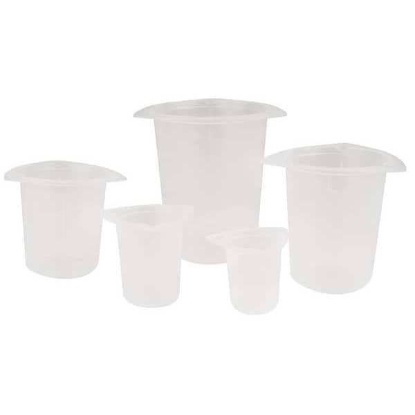 Tri-Pour Beaker, Polypropylene, Low Form, 100 Ml / 3.38 Fl Oz Capacity, Not