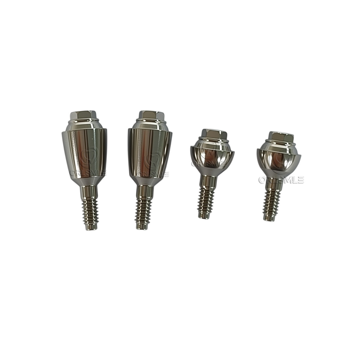 20 pcs Titanium Multi unit Straight abutment fit to MIS Seven platform D4.8