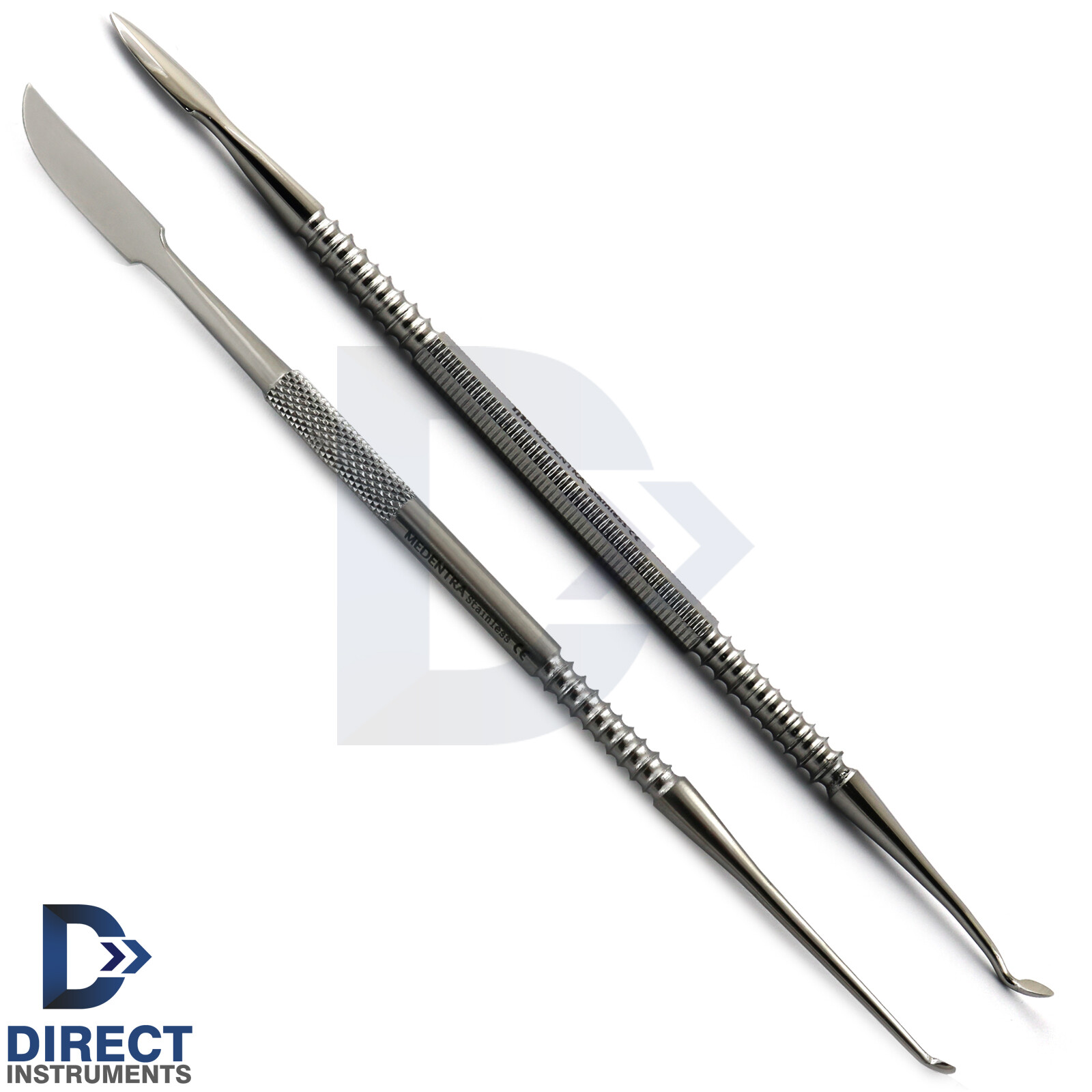 Set of 2 Dental Wax Carving Shaping Vehe Carver Lecron Lab