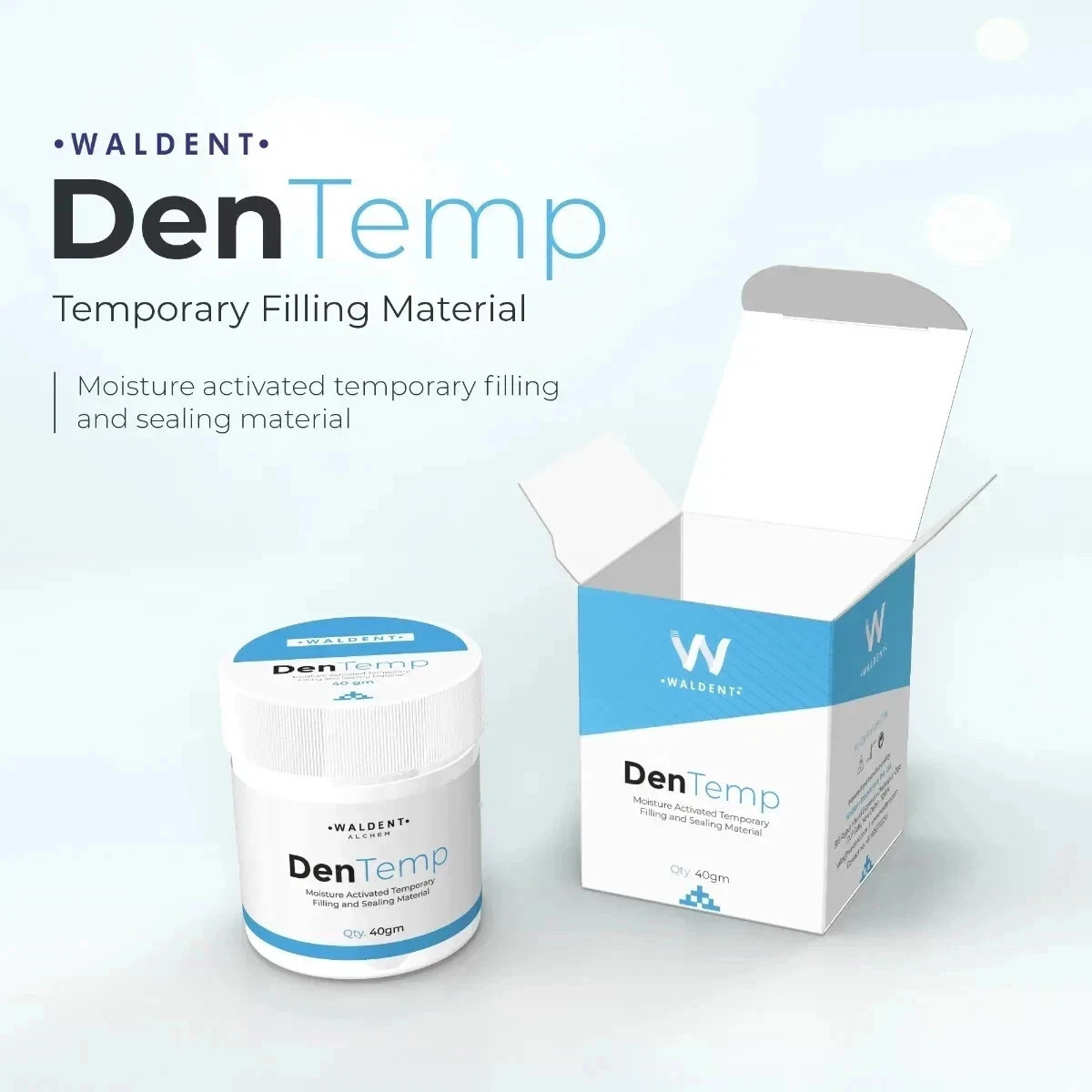 Waldent DenTemp Temporary Filling And Sealing Material For Dental Free Shipping