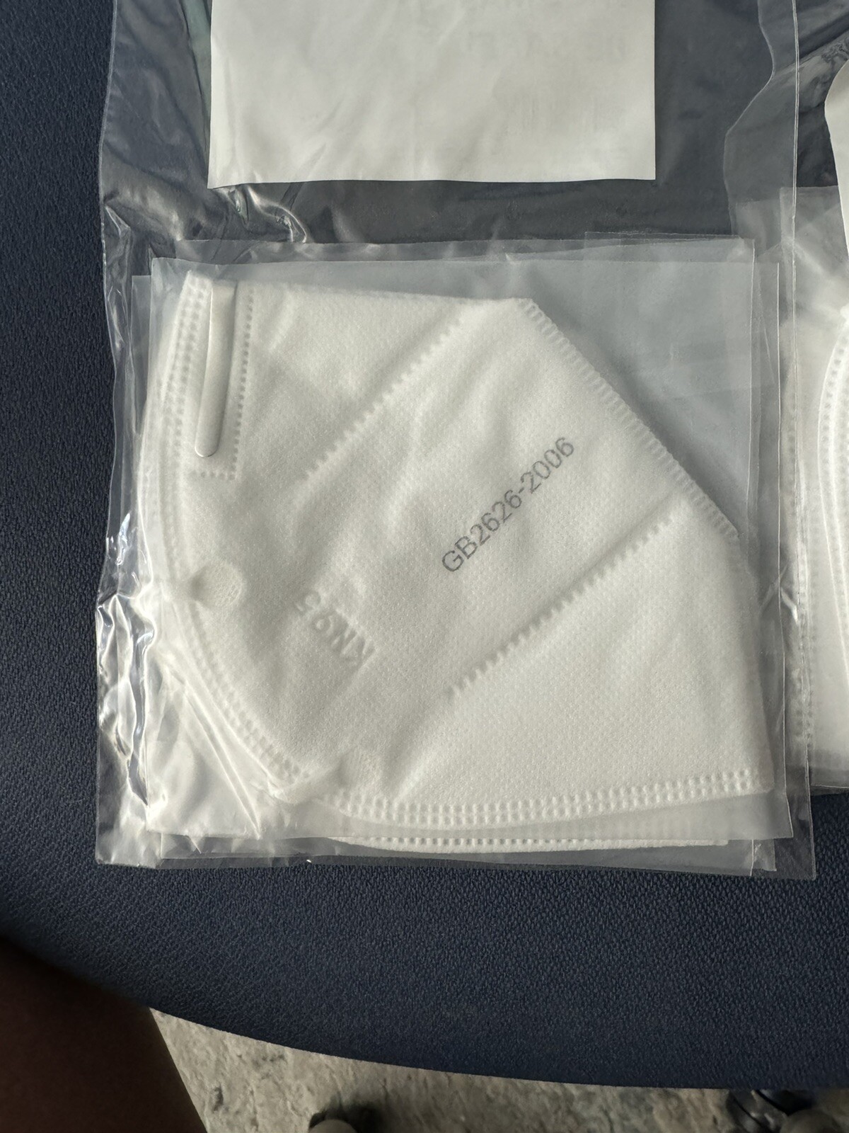 White KN95 Universal Fit 5 Layer Face Mask Disposable 10-3packs (30 Masks Total)