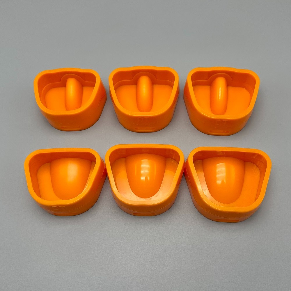 Dental Lab Plaster Model Former Base Denture Surround Holding Tray Set S/M/L