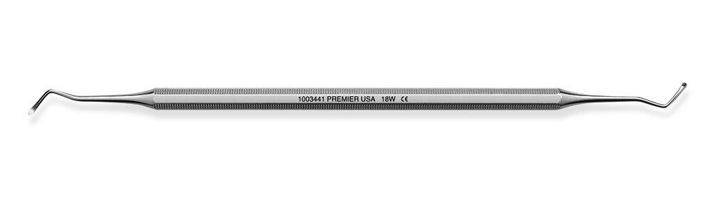 Dental Operative Instruments Double Ended #18W Excavator Premier Made In USA FDA