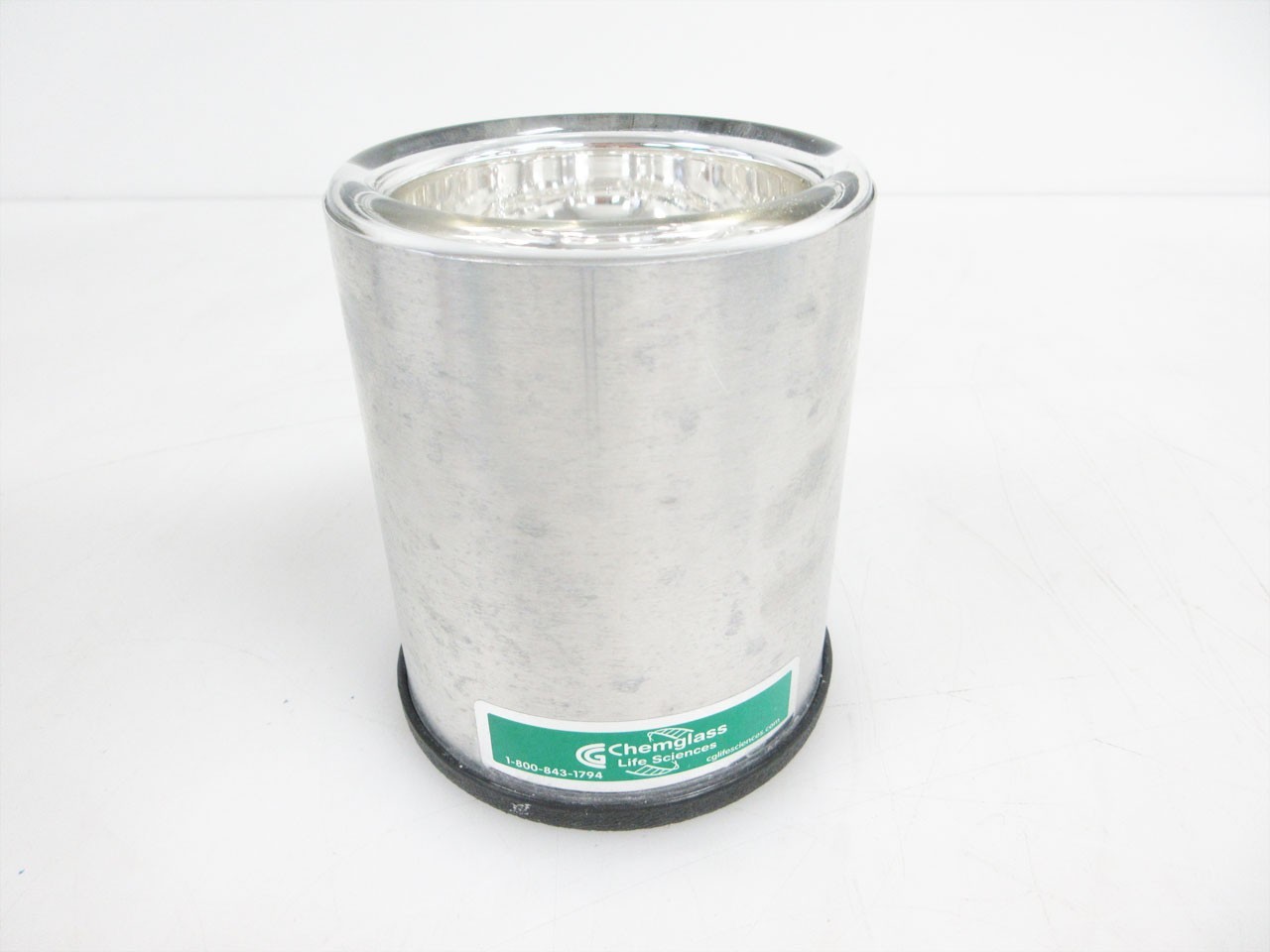 CHEMGLASS CG-1592-02 DEWAR FLASK CYLINDRICAL 350 mL CAPACITY FIT 100 mL RBF