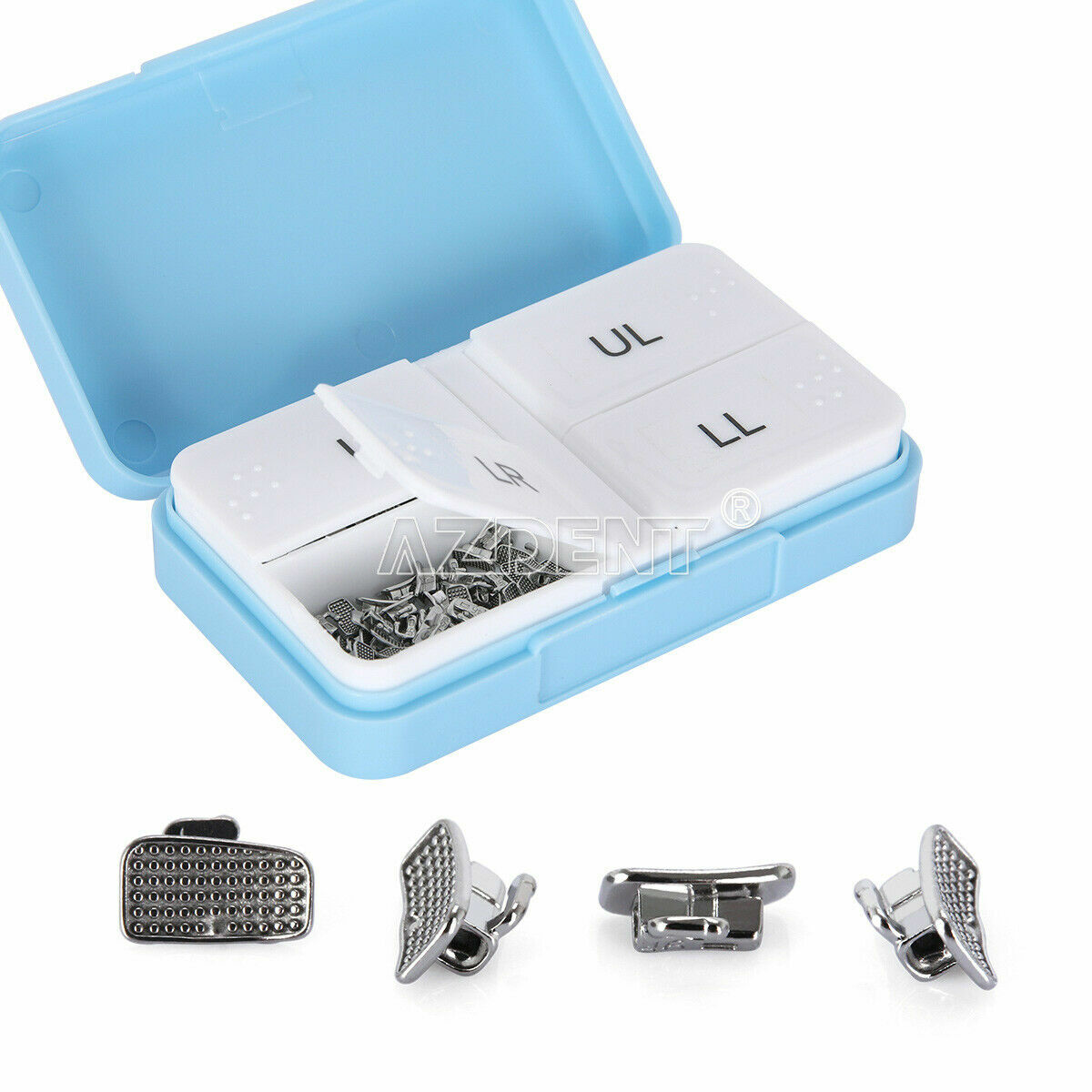 Tubos Bucales Adhesivos de Ortodoncia Dental Roth MBT 022/018 1er Molar No-Conv