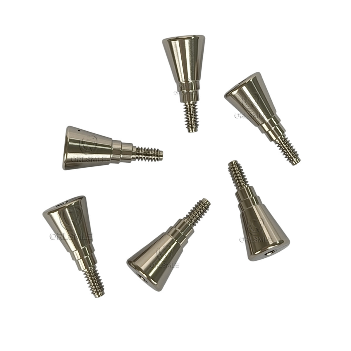 5 pcs Dental titanium healing abutment compatible with ICX