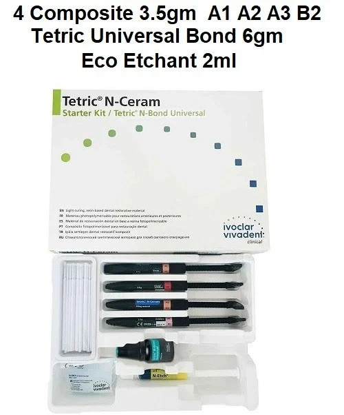 4 Composite , Bonding & Etch PackDental TETRIC N CERAM LC Nano Filled Universal