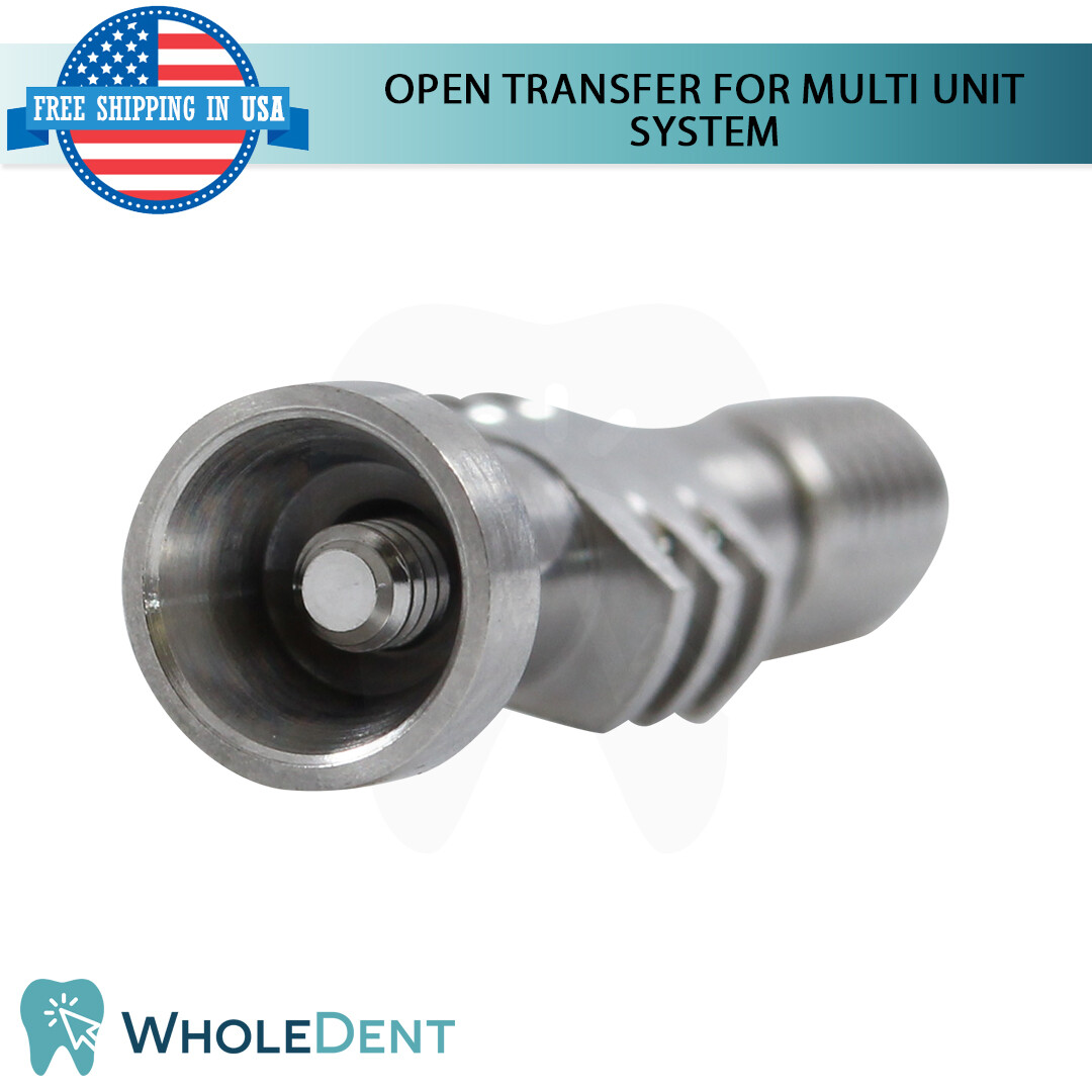 1x Dental Kit Angled 17° Multi Unit 1.6mm Prosthetic Conical RP Hex 2.65mm