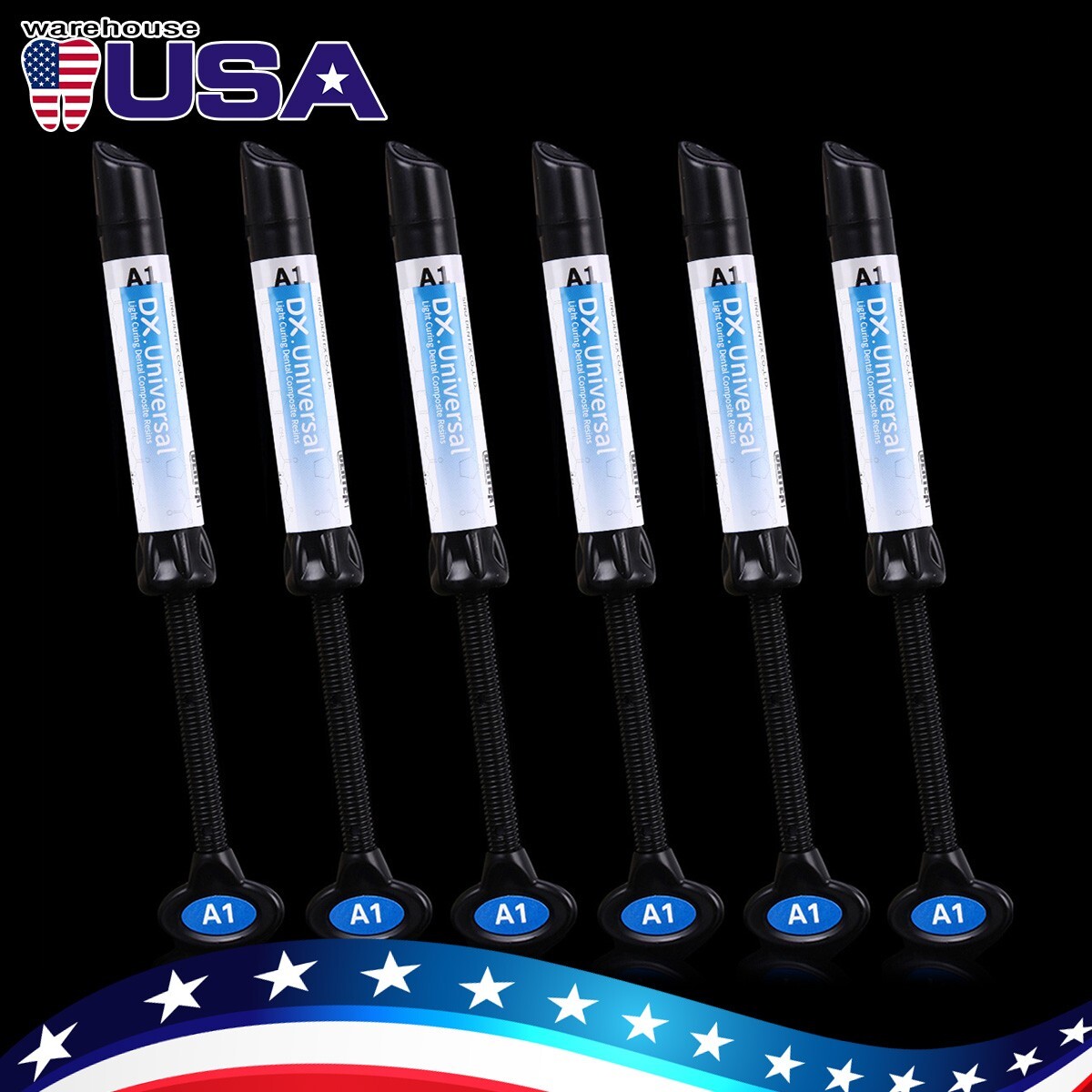 Dental Universal Light Cure Composite Resin A1-B1/ LED 1S Dental Curing Light