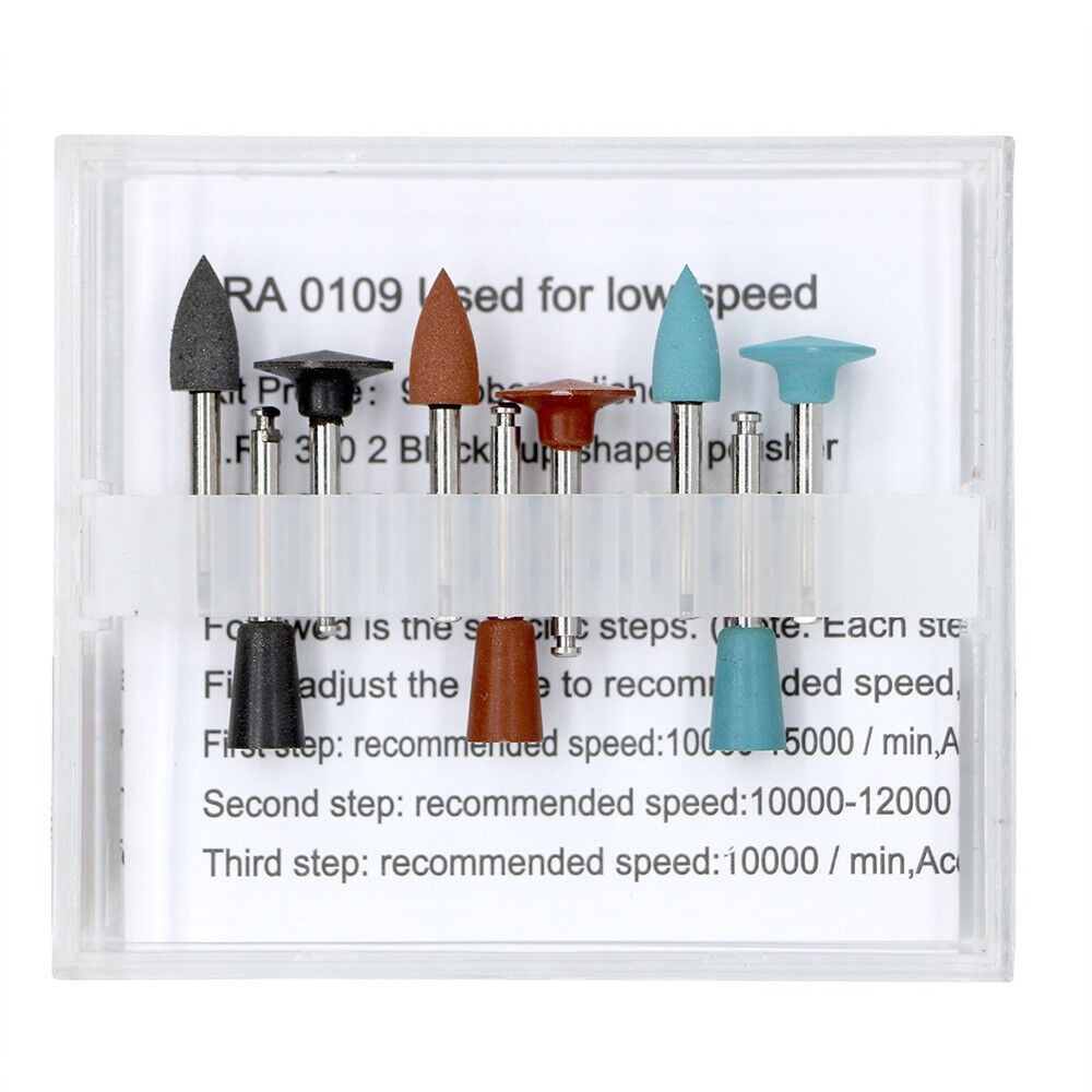 Dental Composite Polishing Kit Ceramics Diamond Burs RA/HP/FG/Shank Type