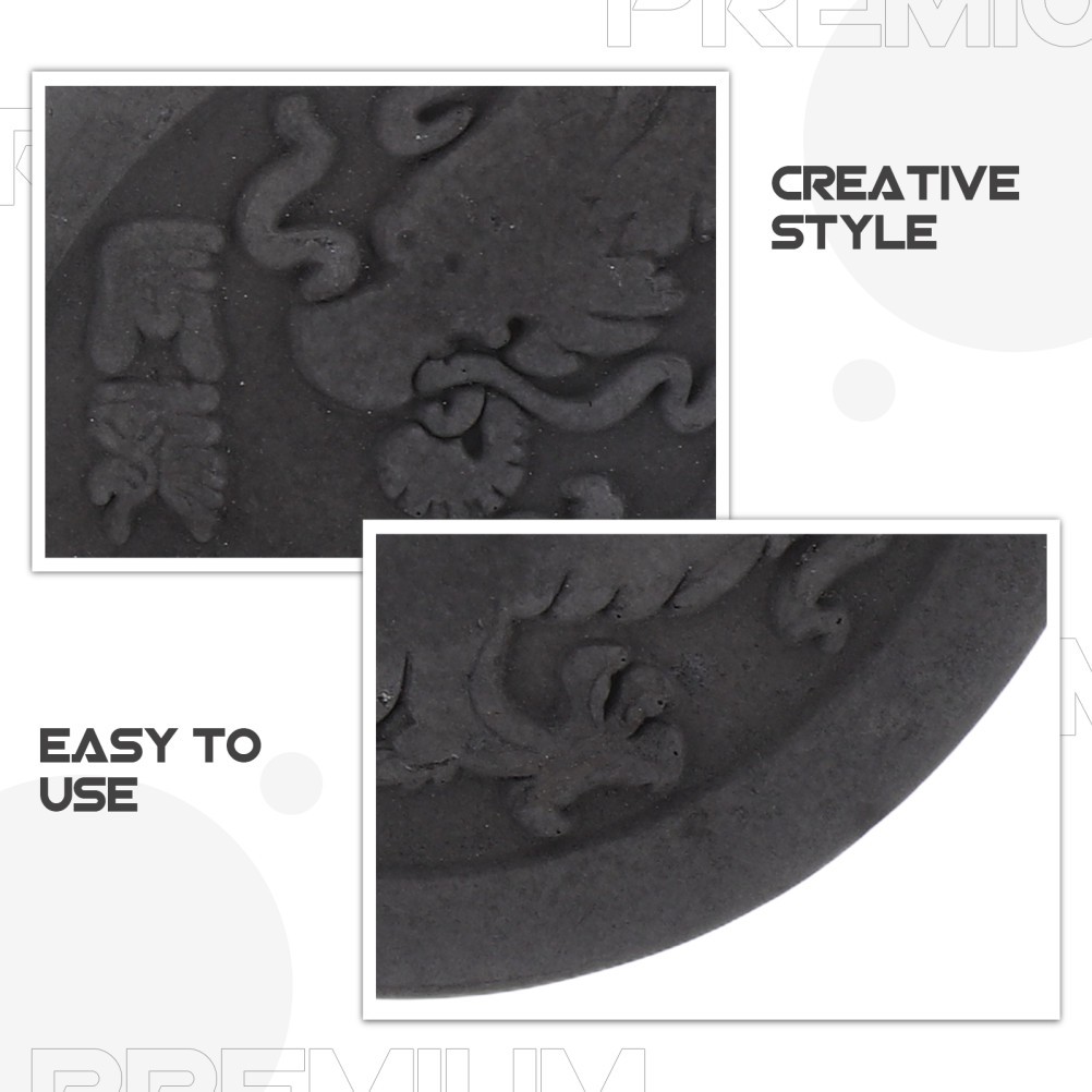 2 Pcs Rubbing Mold Brick Pattern Creative Study Material Chinese Han